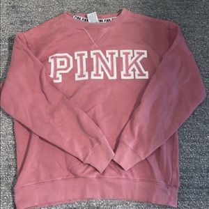 Pink crew neck